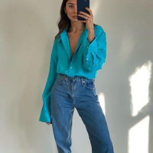 & Other Stories Silk Shirt